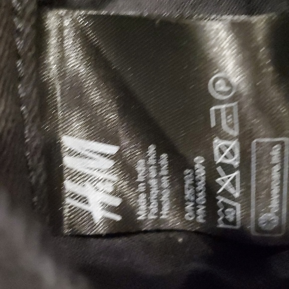 Mens H & M black slim fit jeans size 34 - Picture 3 of 5